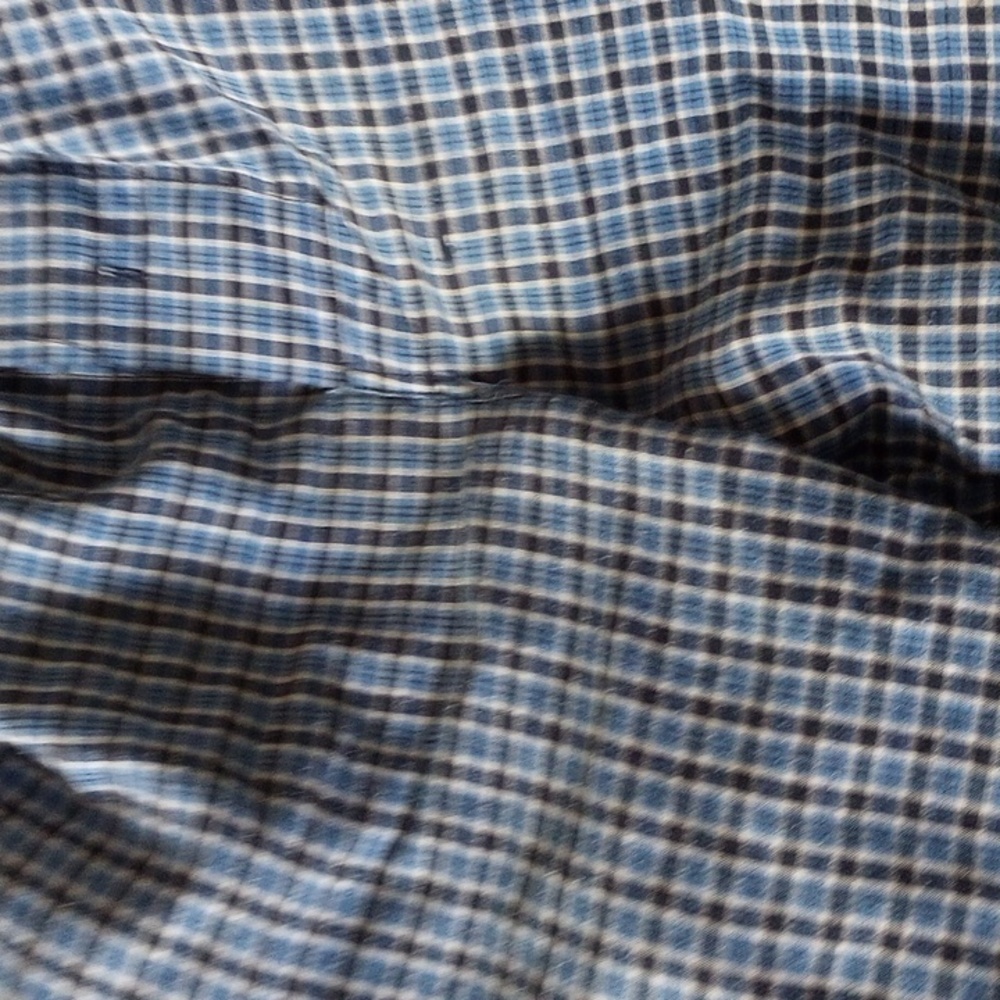 Men's medium blue and black perry Ellis portfolio pajama pants